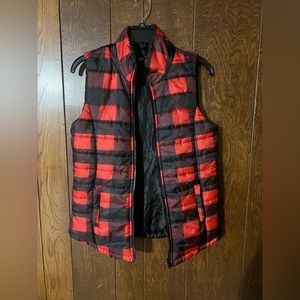 Buffalo Plaid Puffer Vest
